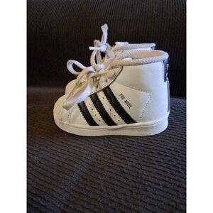 Toddler Adidas Pro Model White‎ High Top Sneakers Sz 5K